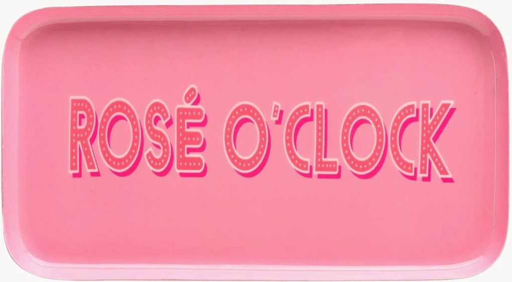 Travessa em ferro Rose O'Clock