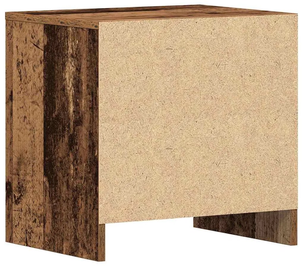 Cômoda de Canto 2 pcs Madeira Antiga 45x34x44,5 cm Madeira Engenharia