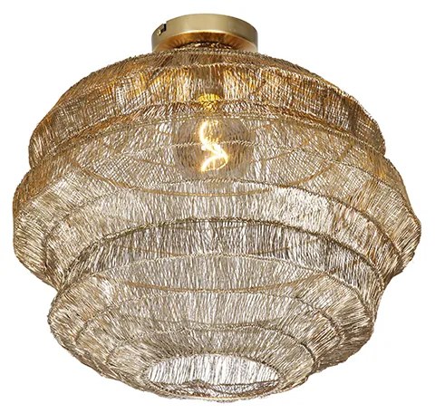 Candeeiro de teto oriental dourado 45 cm - Vadi Oriental