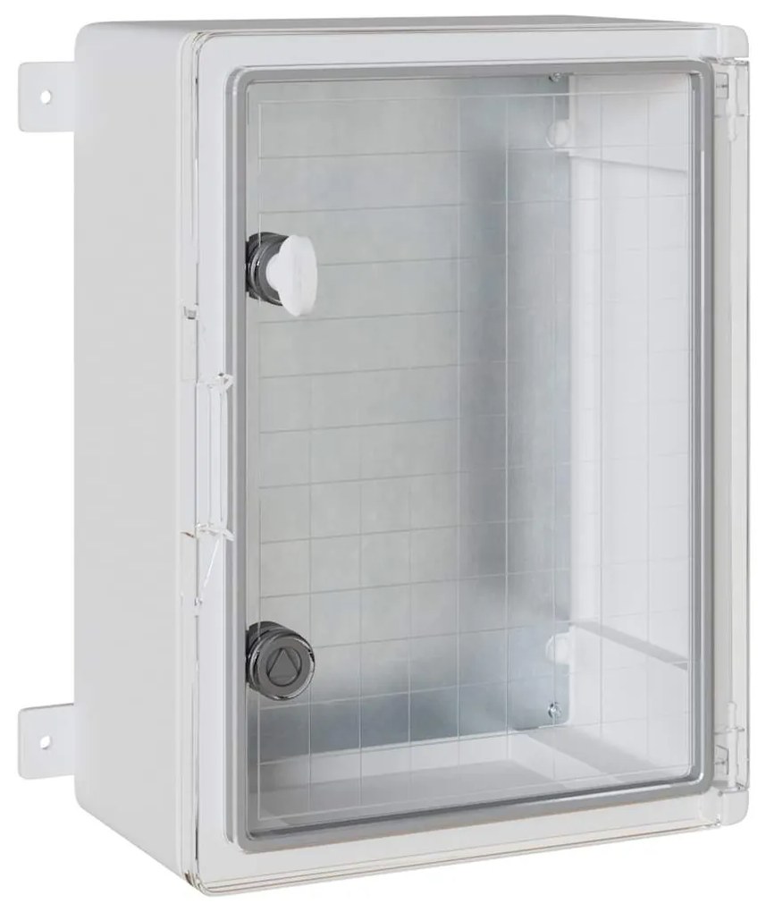 Armário de Controle IP65 à Prova d'Água Cinza 30x16,5x40 cm de Plástic
