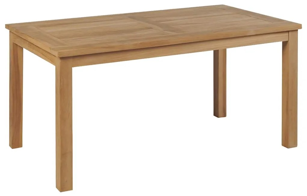 Mesa de centro em teca 90x50x45 cm
