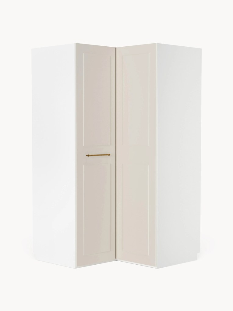 Roupeiro de canto modular Charlotte, L 115 cm, vários tamanhos