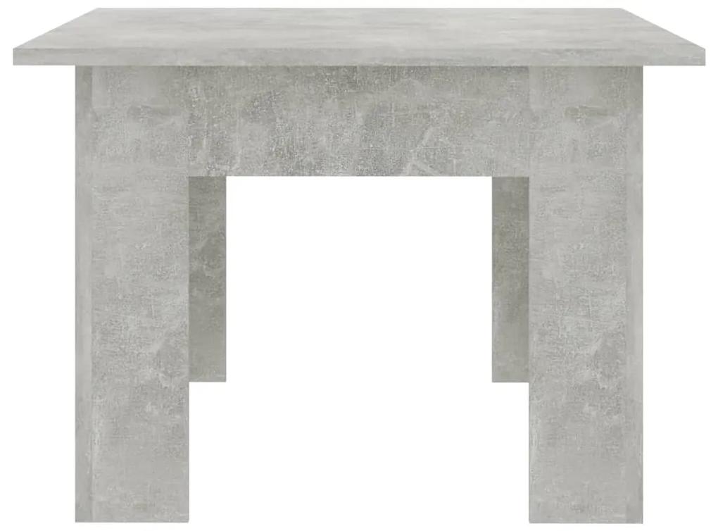 Mesa de centro 100x60x42 cm contraplacado cinzento cimento