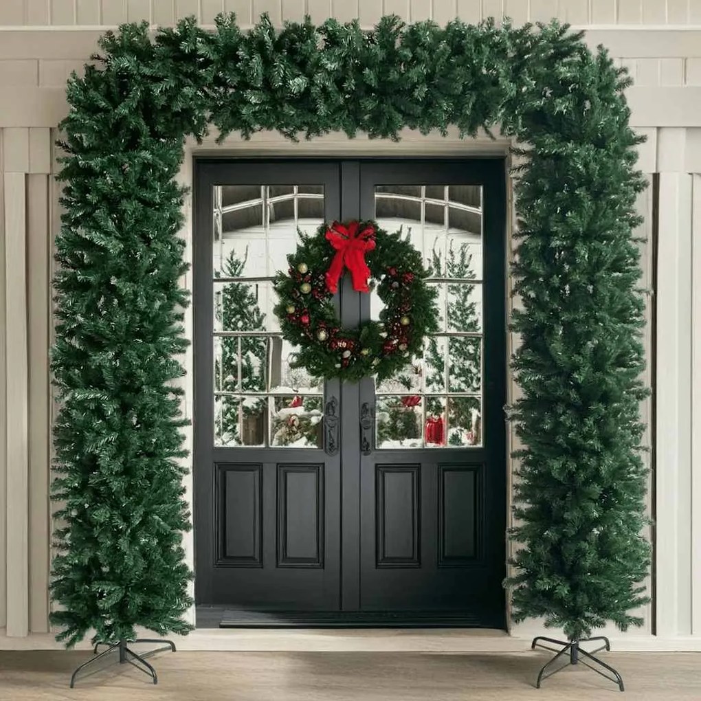 Grinalda de Natal 240 cm verde