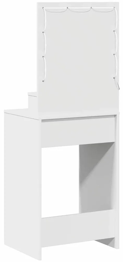 Mesa de Maquiagem vidaXL com Luzes LED Brancas 50x41x135 cm