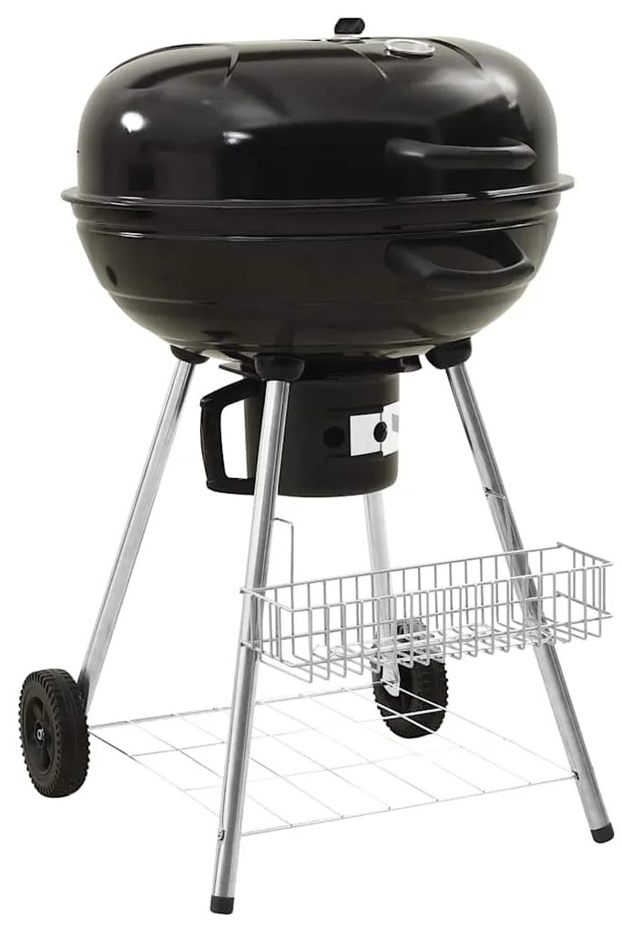 vidaXL Barbecue a carvão 73x58x96 cm aço
