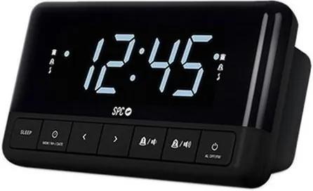 Rádio Despertador SPC 4580N 4,3" LED Preto