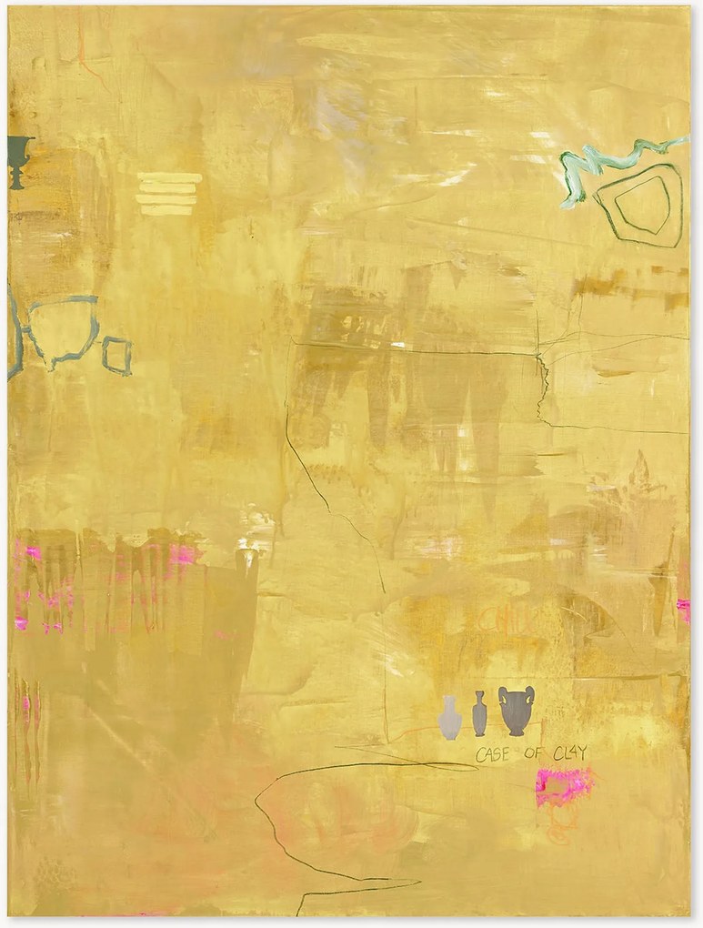 Quadro em tela pintado à mão Petite