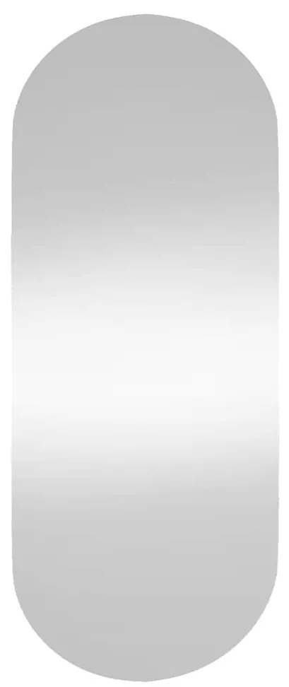 Espelho de parede oval 25x60 cm vidro