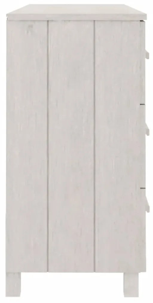 Aparador HAMAR 113x40x80 cm pinho maciço branco