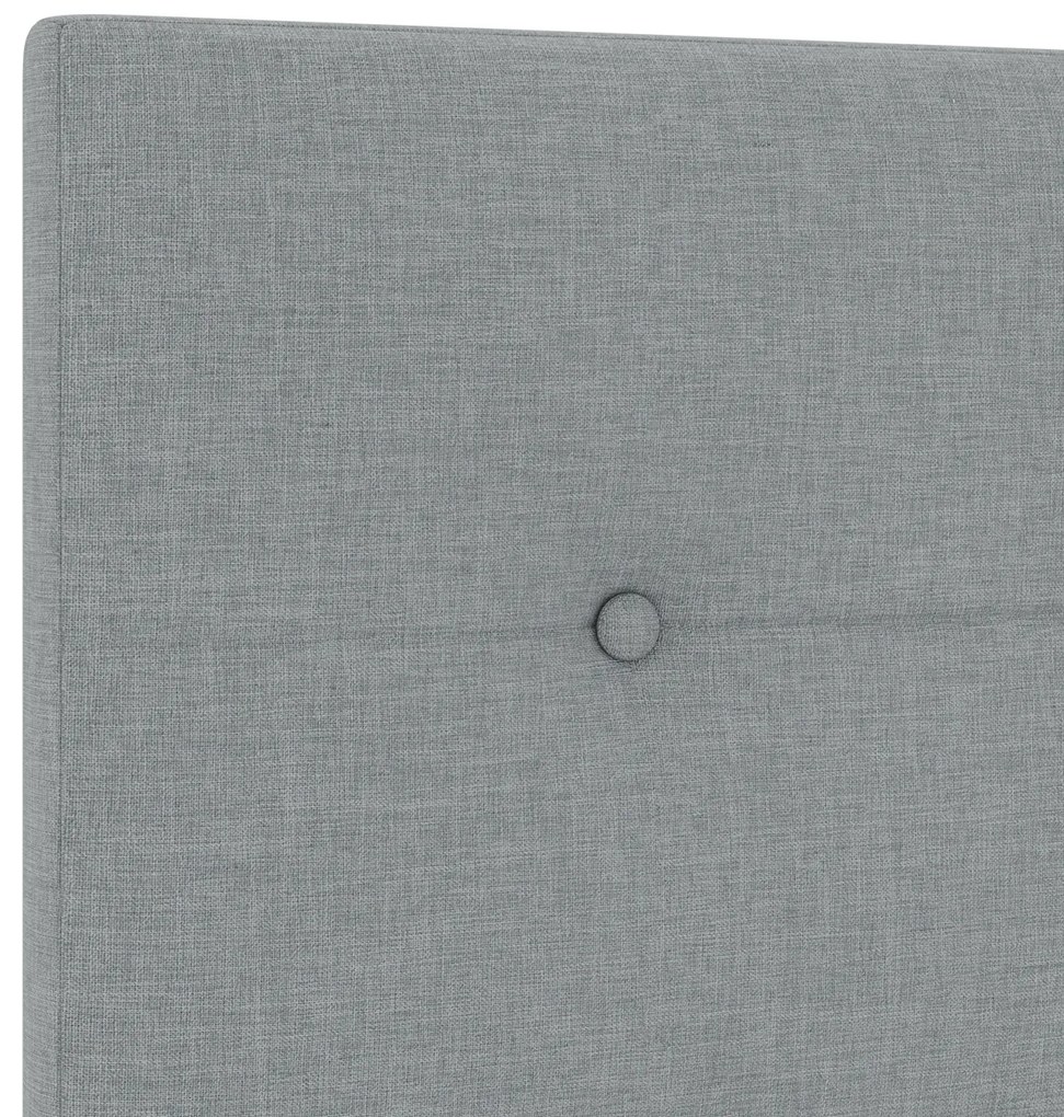 Cama vidaXL Cinza Claro 90x200 cm em Tecido