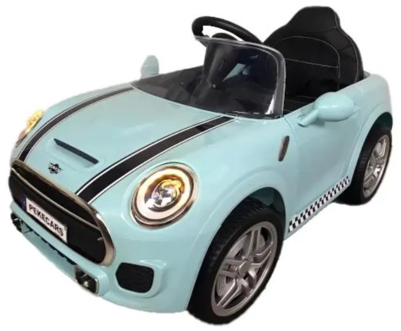 Carro elétrico para crianças Mini Style 12V 2.4G Azul