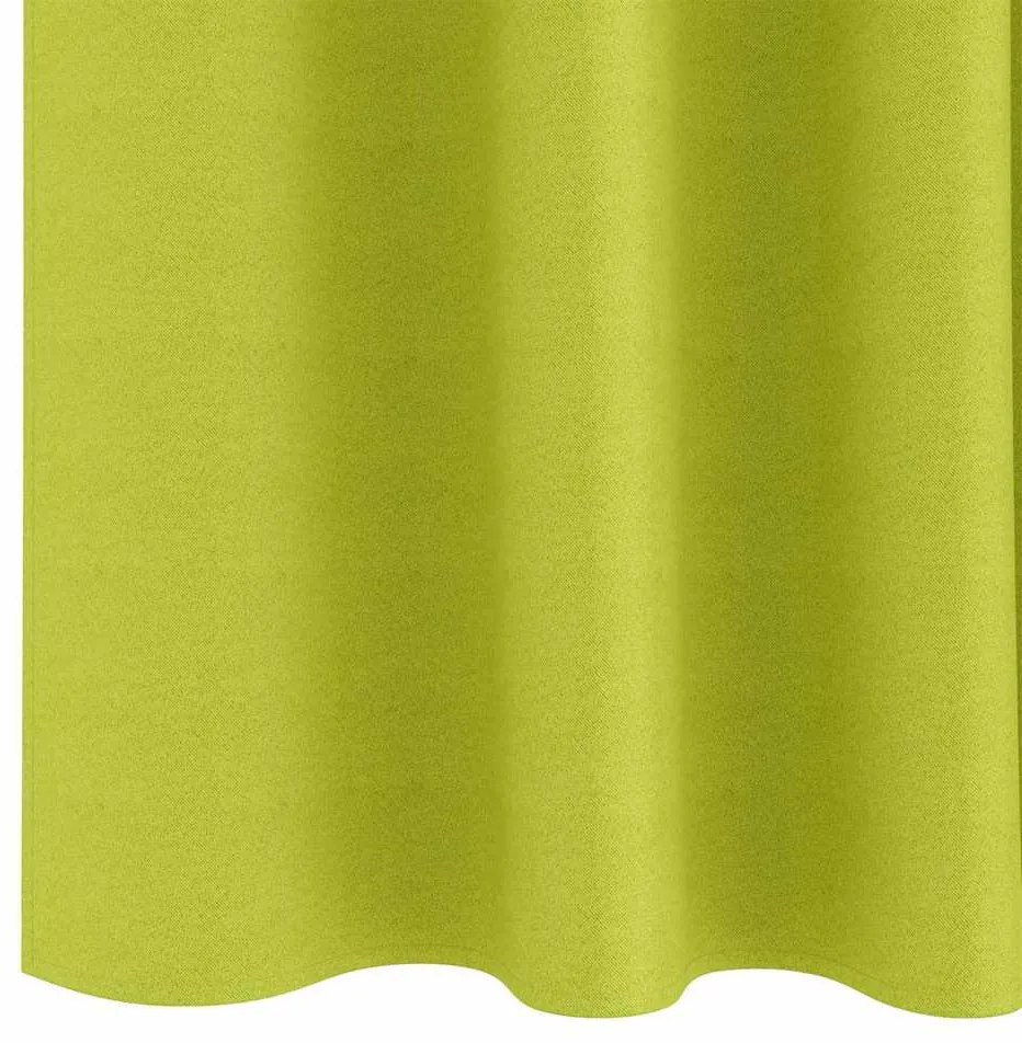 Cortinas com cortinas 2 pcs Verde maçã 225 x 140 cm Poliéster