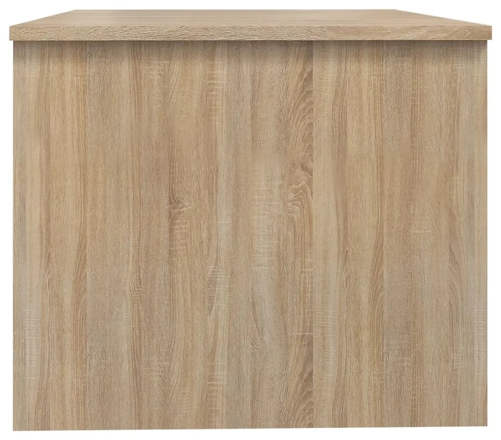Mesa de centro 80x50x42,5 cm madeira processada carvalho sonoma