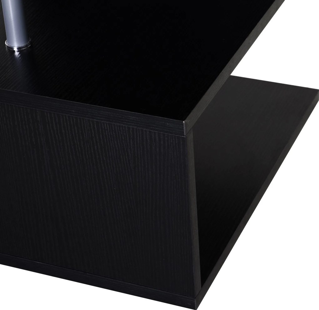 Mesa de Apoio Pietro - Preto - Design Moderno