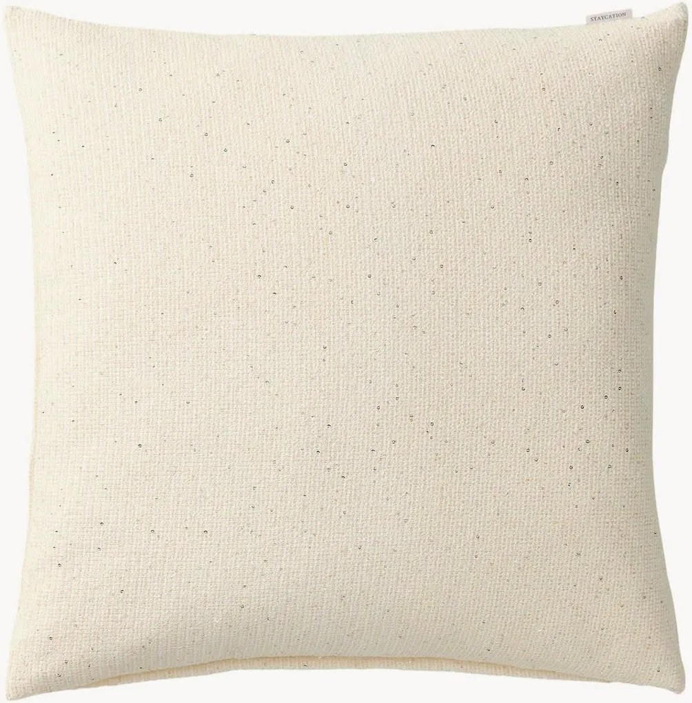 Capa de almofada em algodão Amazing White