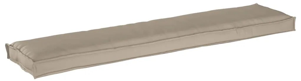Cushion para Banco Taupe 180x40x8 cm em Tecido Oxford