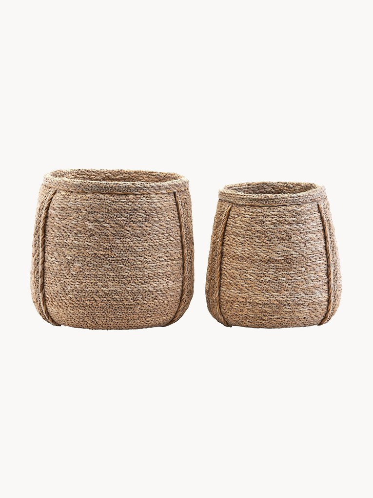 Cestos Plata, conjunto de 2