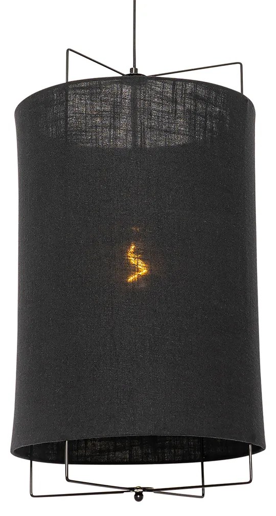 Candeeiro de suspensão design preto - Rich