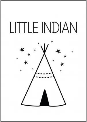 Poster little indian 50x70