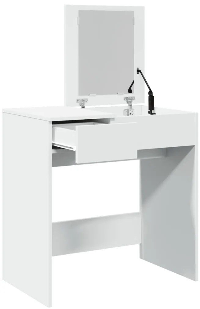 Toucador com espelho 73x46,5x120 cm cor branco
