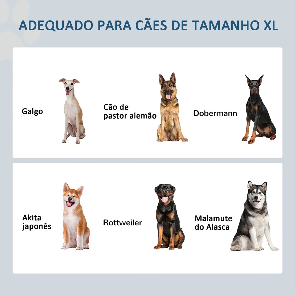 Comedouro Elevado para Cães com 2 Tigelas de Aço Inoxidável e Espaço de Armazenamento Oculto 60x30x41 cm Cinzento