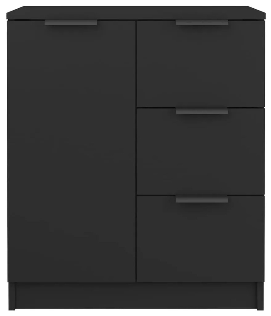 Aparador 60x30x70 cm derivados de madeira preto