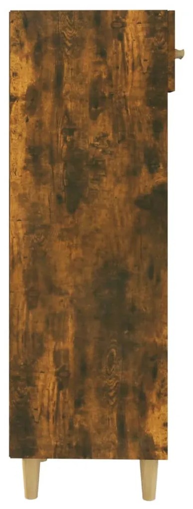 Sapateira 30x35x105 cm derivados de madeira carvalho fumado