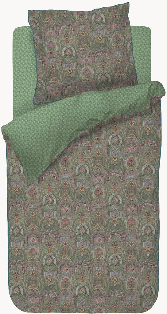 Conjunto de roupa de cama em percal de algodão Little Jabali