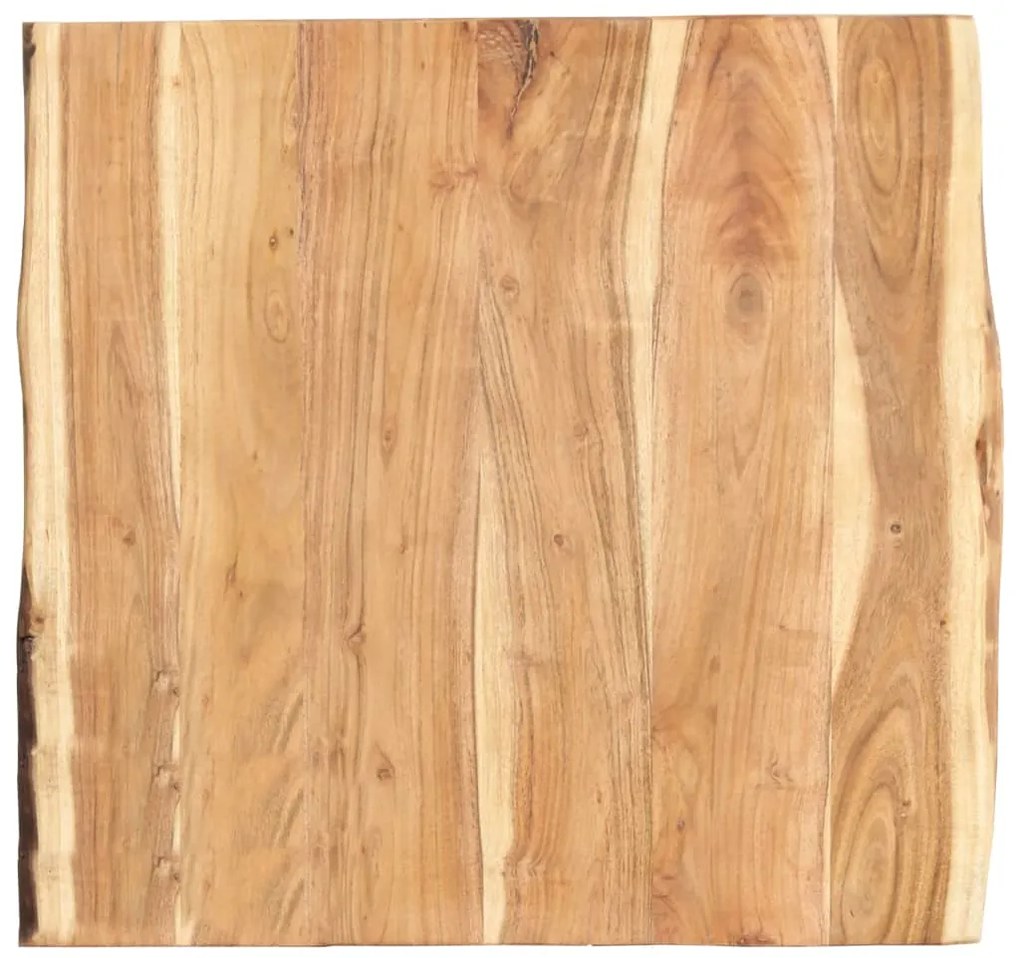 Tampo de mesa 60x(50-60)x3,8 cm madeira de acácia maciça