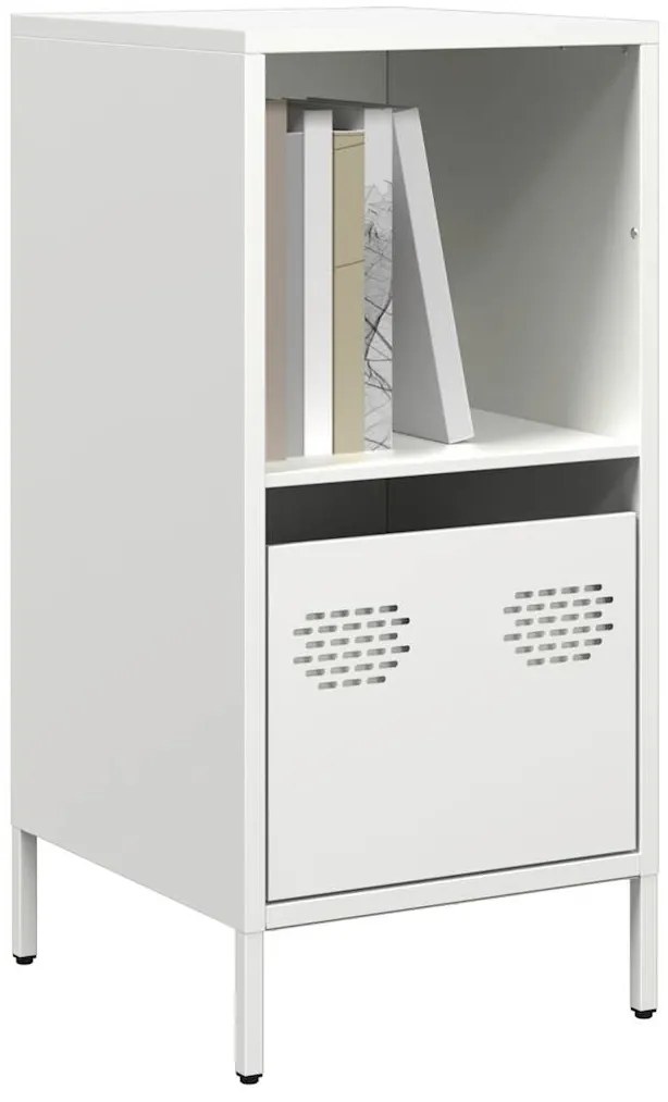Aparador 35x39x73,5 cm aço laminado a frio branco