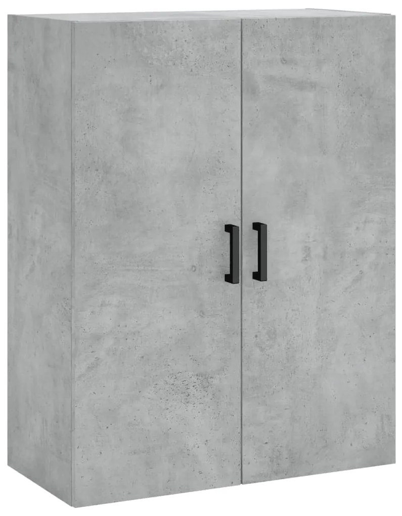 Armário alto 69,5x34x180 cm derivados de madeira cinza cimento