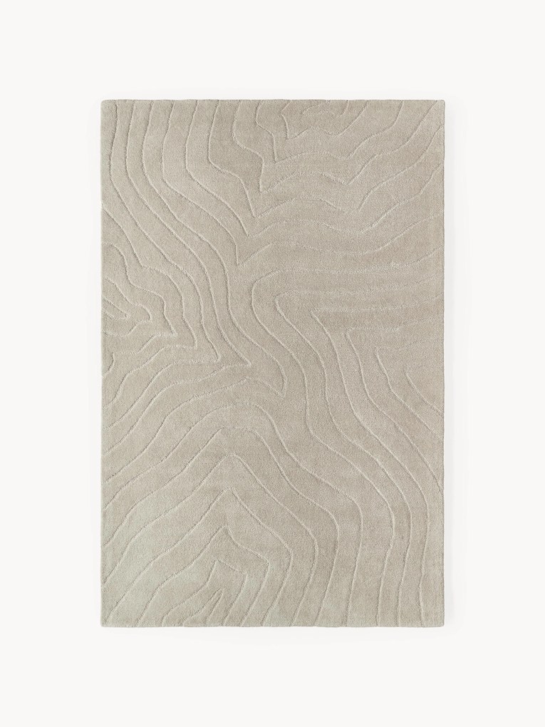 Tapete em lã artesanal Aaron