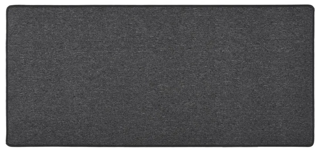 vidaXL Tapete/passadeira 50x100 cm antracite