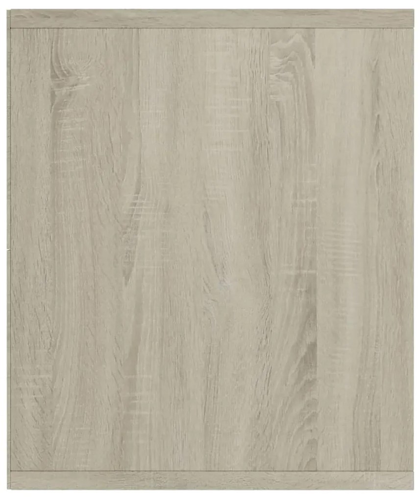 Estante/móvel de TV 143x30x36 cm contraplacado carvalho sonoma