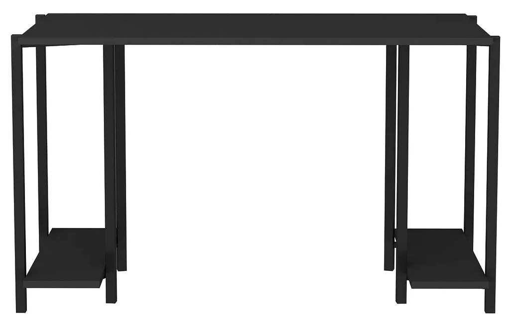 Secretária Academy – Preto Antracite – 125,2 cm x 60 cm x 73,8 cm