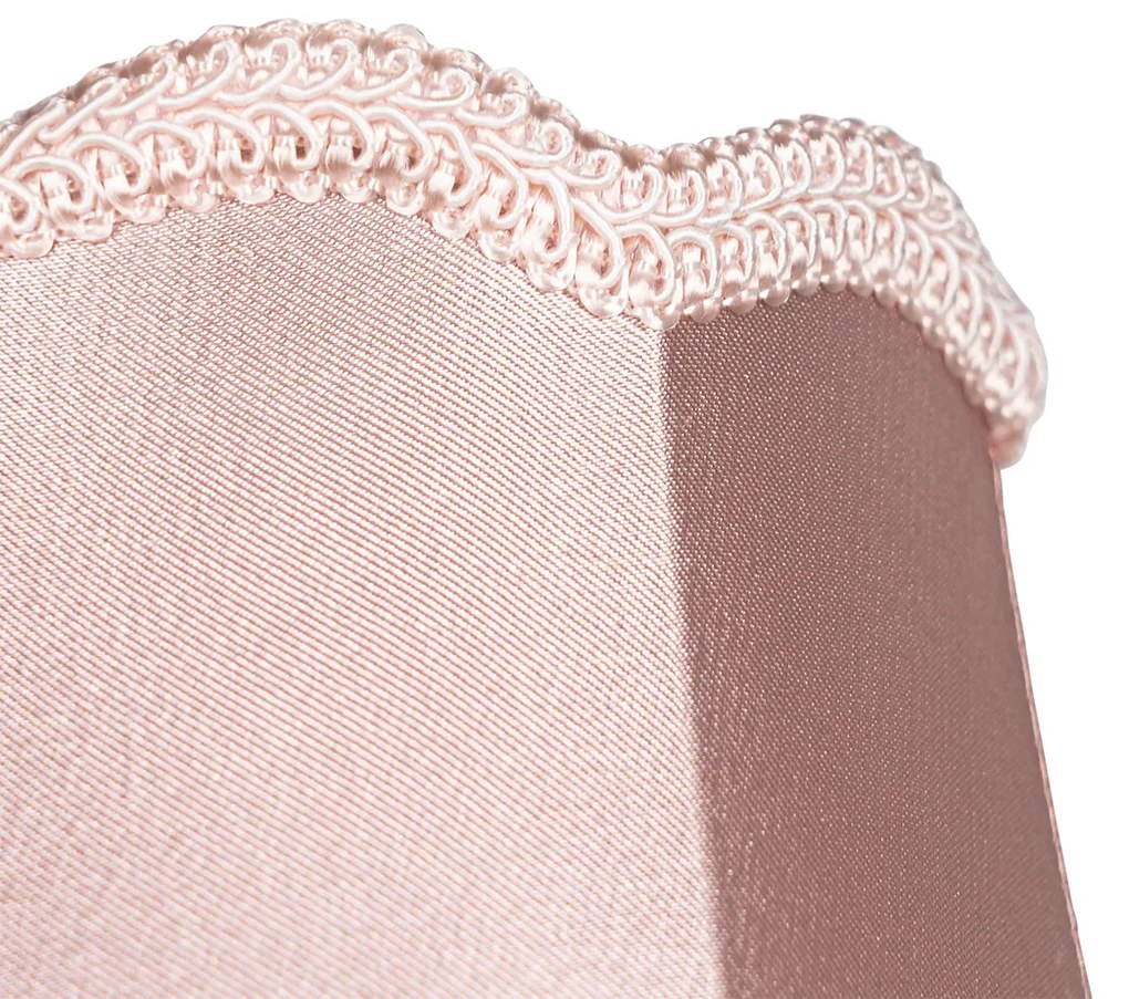 Abajur braçadeira rosa 12 cm - GRANNY Retro