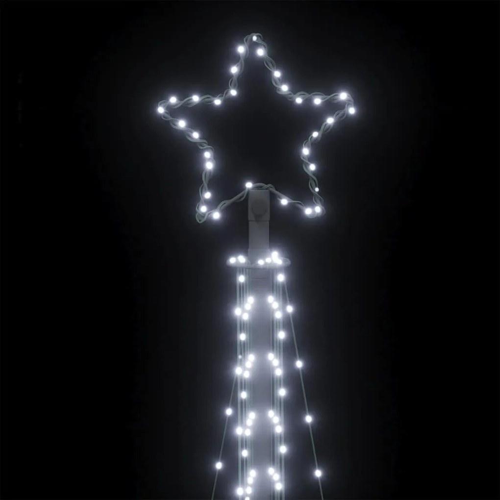 LED Árvore de Natal 495 LEDs Branco Frio 300,5 cm