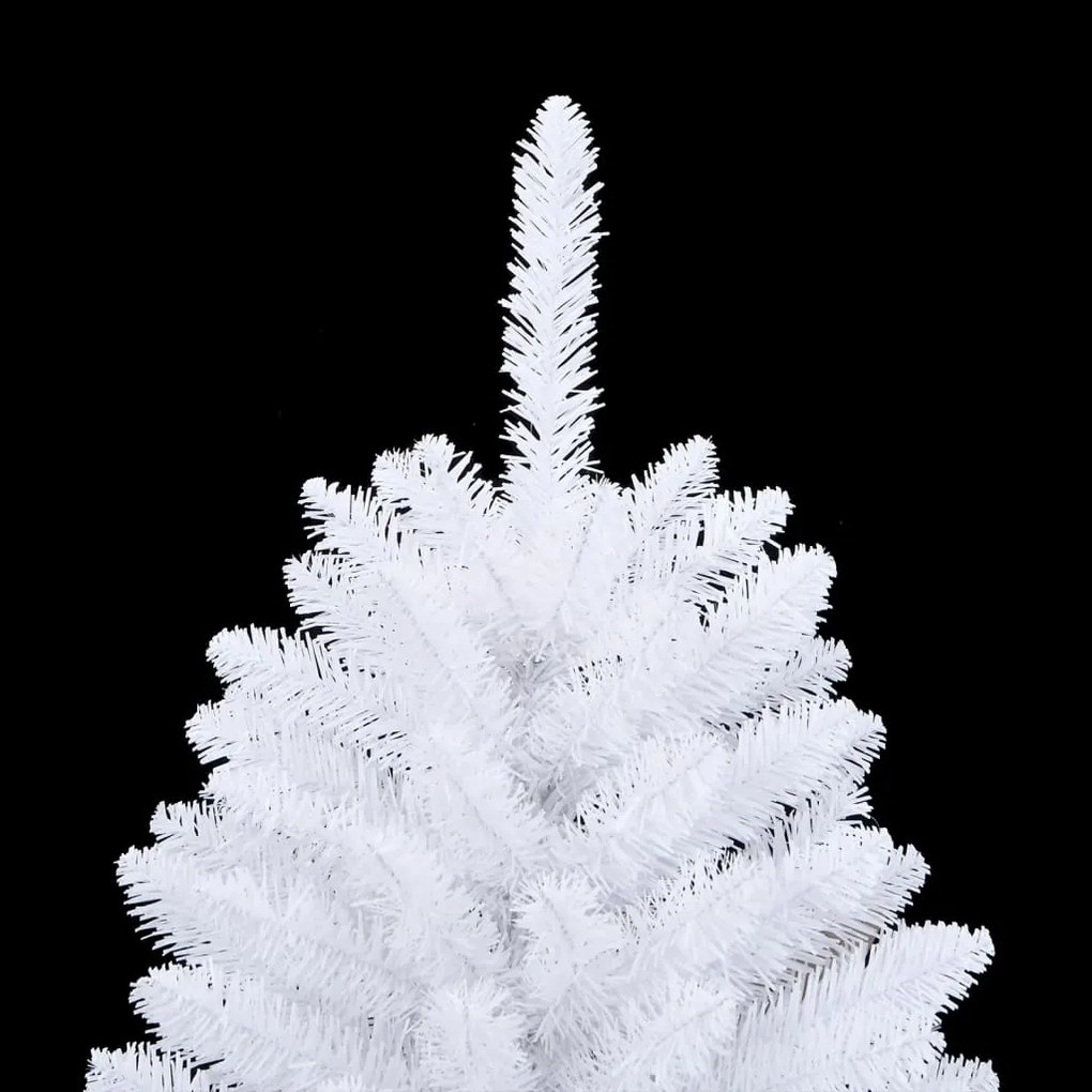 Árvore de Natal artificial articulada com suporte 150 cm branco