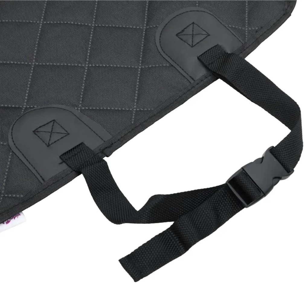 Assento de carro para cão 45x45x25/55 cm preto