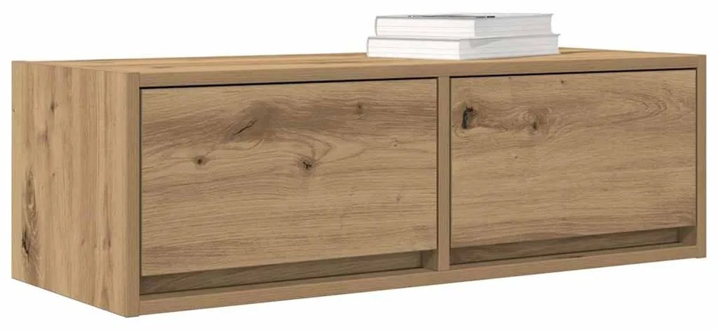 Móveis TV 2pcs 80x31x25,5cm deriv. madeira carvalho artesanal