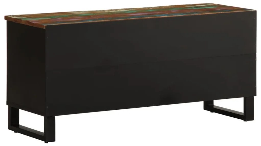 Móvel de TV 100x34x46 cm madeira de acácia maciça