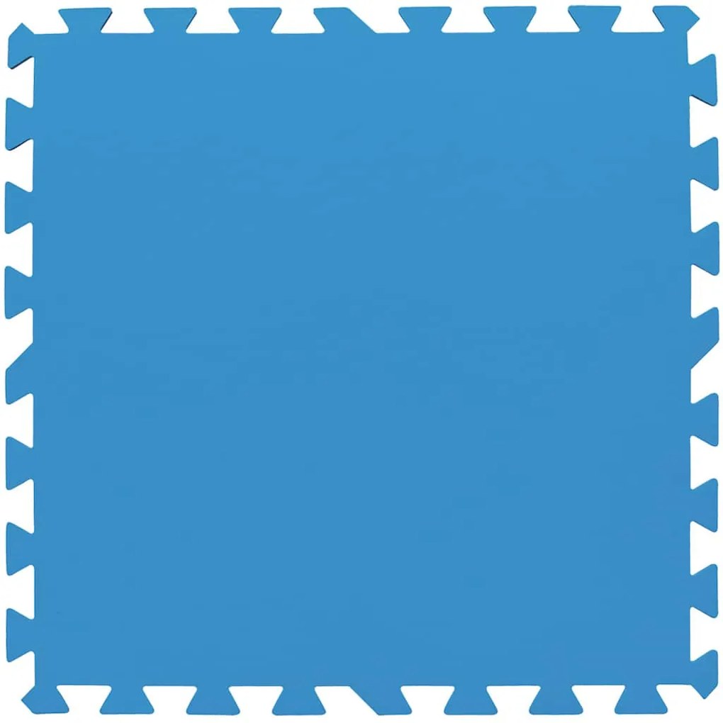 Protetores para pisos de piscinas 8 pcs azul 58220