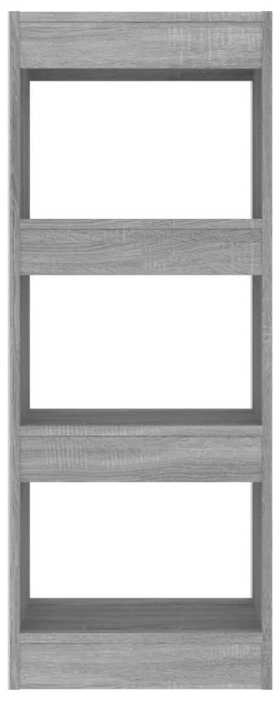 Estante/divisória 40x30x103 cm contraplacado cor sonoma cinza