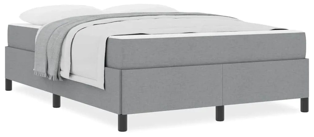 Cama Box Cinza claro, Preto 140 x 200 cm