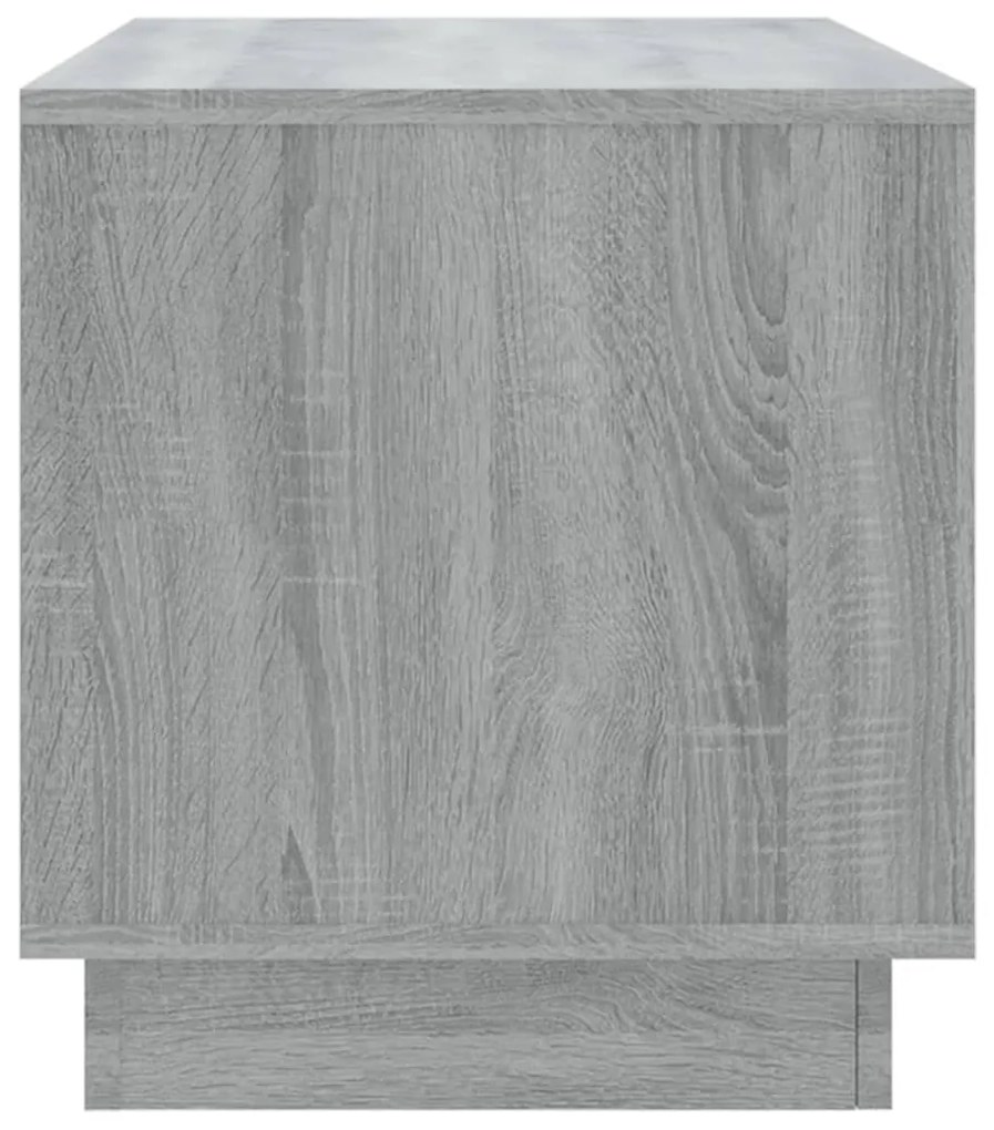 Móvel de TV 102x41x44 cm derivados de madeira cinzento sonoma