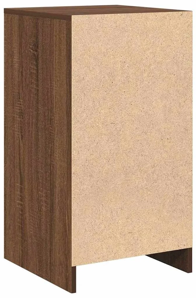 Armário vidaXL Castanho Carvalho 40x41x75 cm Madeira engenheirada