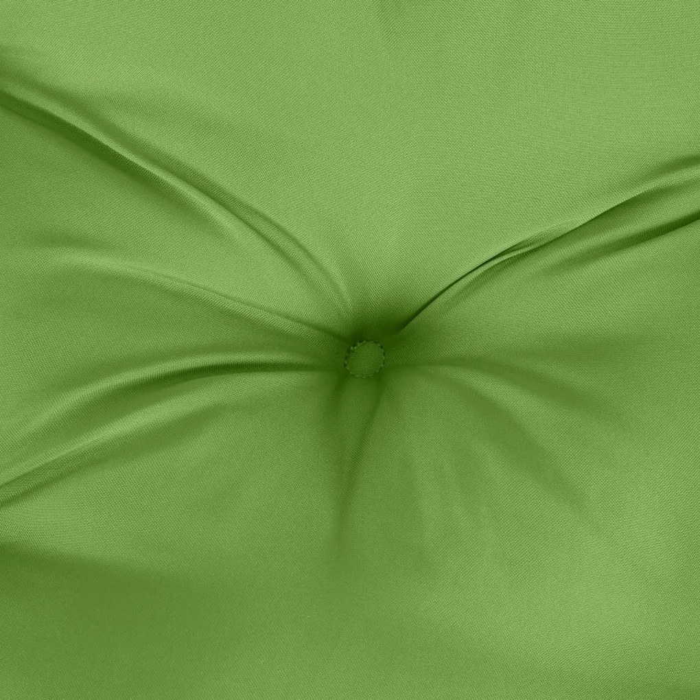 Almofadão p/ banco de jardim 120x50x7 cm mesclado tecido verde