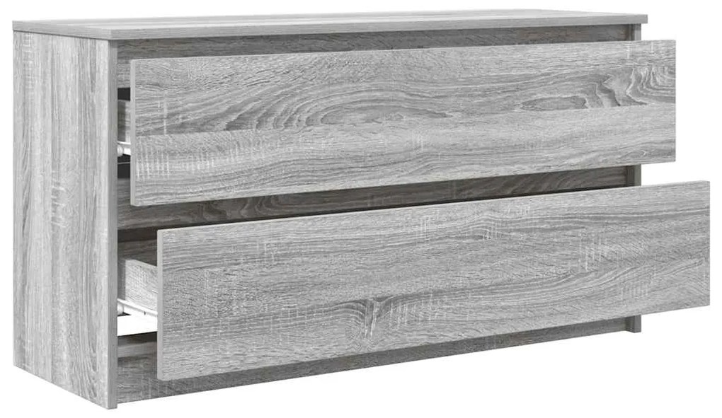 Móvel de TV 100x35x54 cm derivados de madeira cinzento sonoma