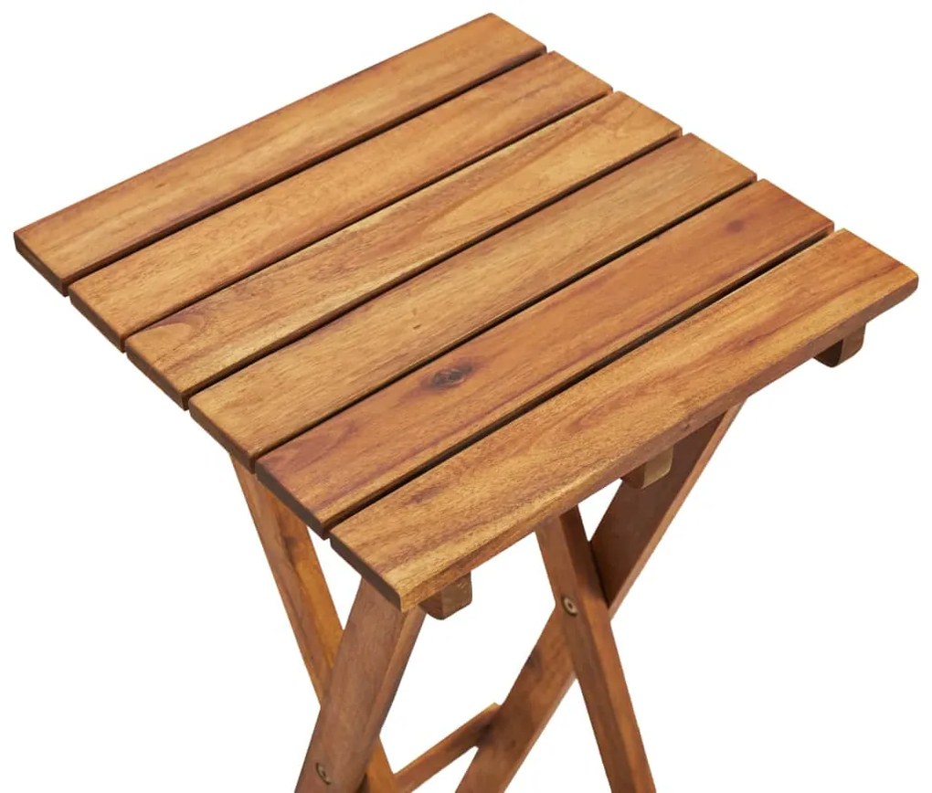 Suporte para plantas 30x30x38 cm madeira de acácia maciça